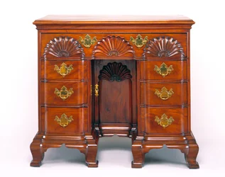 Bureau table, attributed to the shop of John Townsend (1732-1809), Rhode Island, Newport, 1785-1800